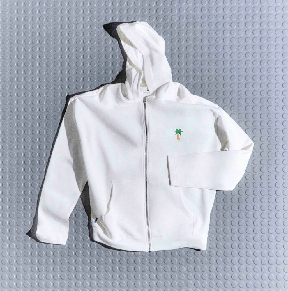 Zip Palm Tree Hoodie